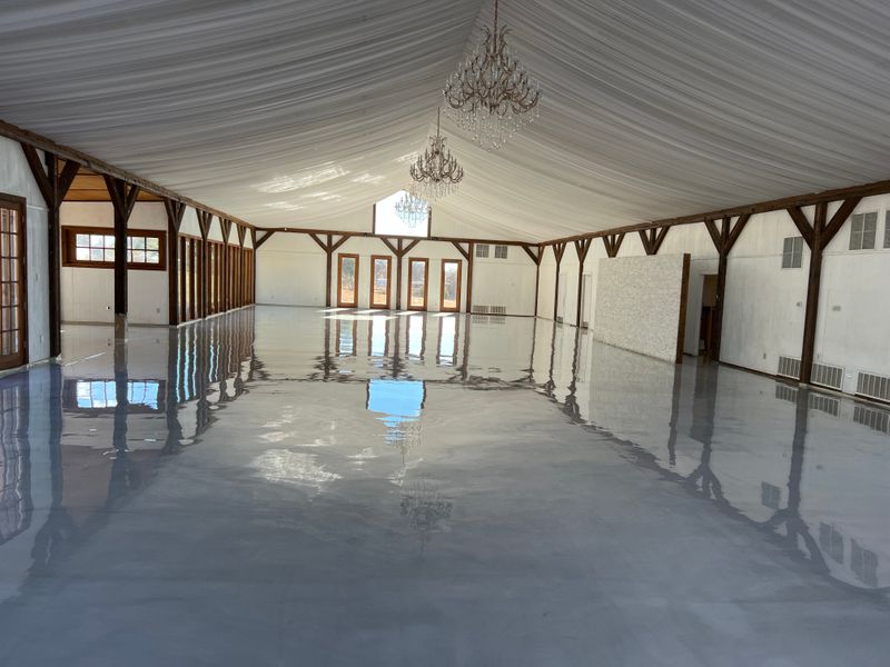 carriage house wedding venue floor